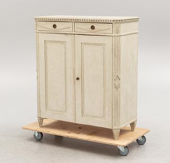 A Gustavian Style Cabinet, 19th Century.