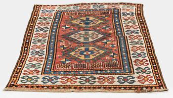 An antique Kazak rug, south Caucasus, c. 163 x 112 cm.