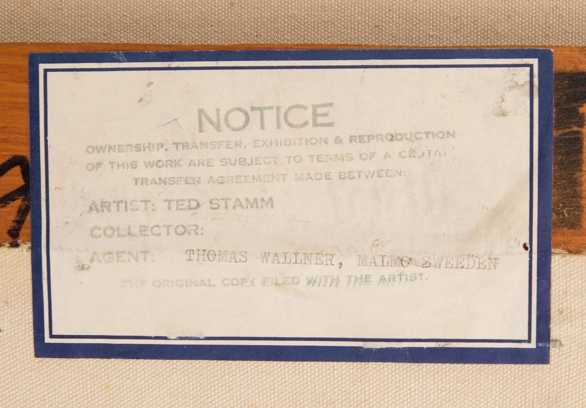 Ted Stamm,.