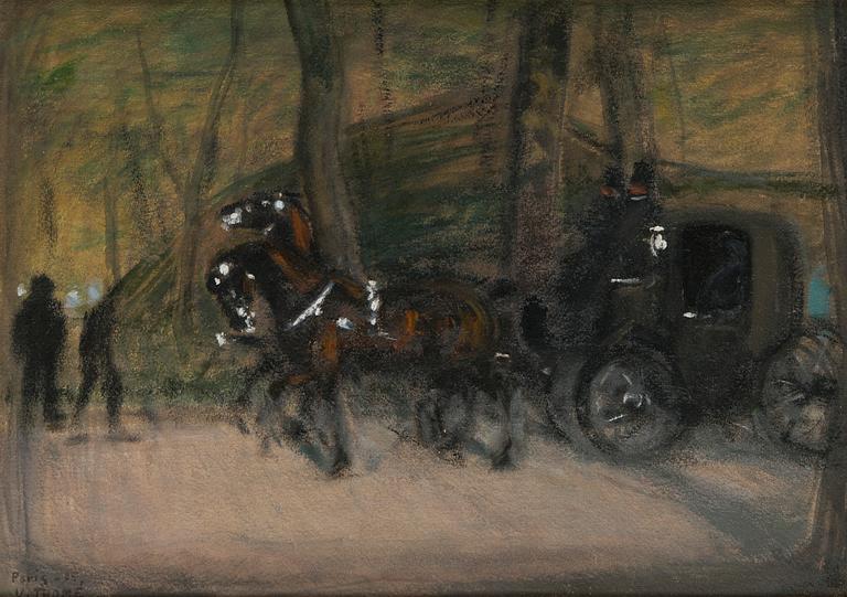 Verner Thomé, Carriage.