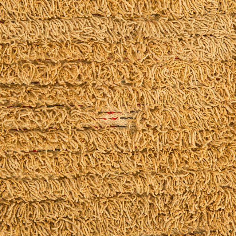 Rya / täcke, Finland, circa 1800. Ca 206 x 117 cm.