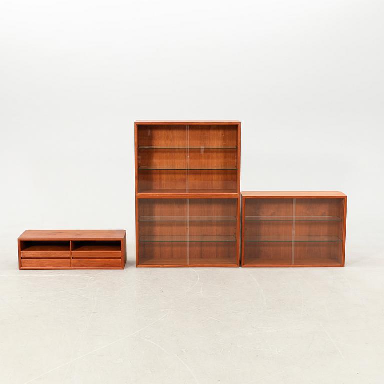 Poul Cadovius, shelving system, "Royal System", Denmark, second half of the 20th century.