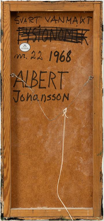 Albert Johansson, "Svart vanmakt".