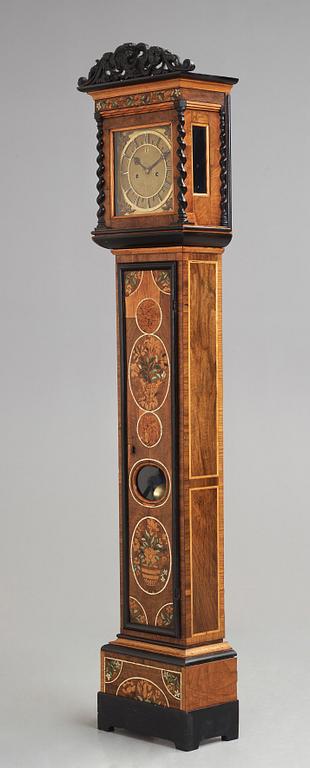 An English Baroque 17th century longcase clock by James Markwick (clockmaker in London 1666-1698).