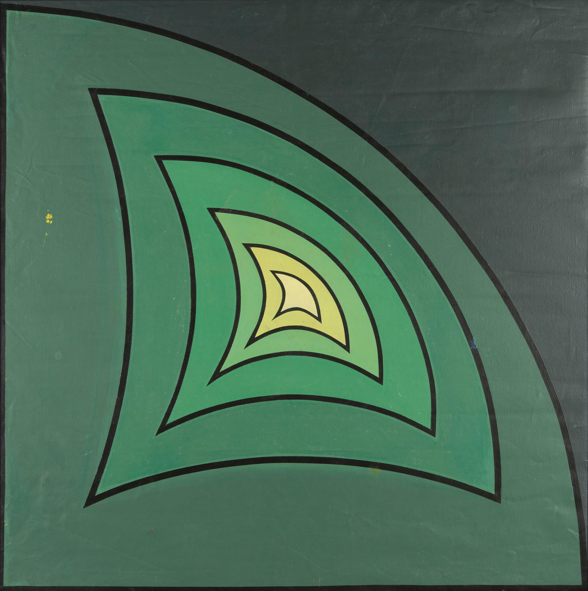 Outi Ikkala, olja på duk, signerad a tergo.