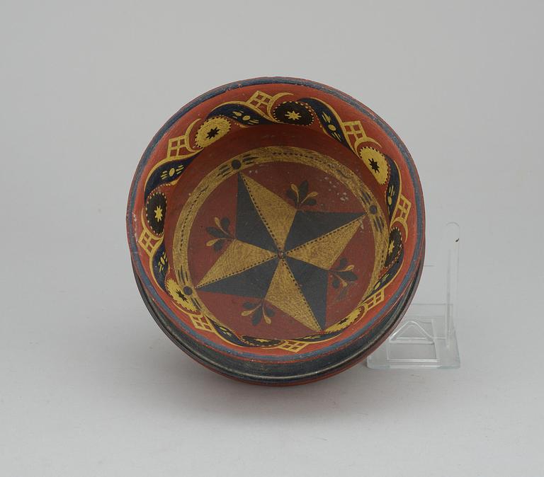 A Norwegian bowl. 19 th century.