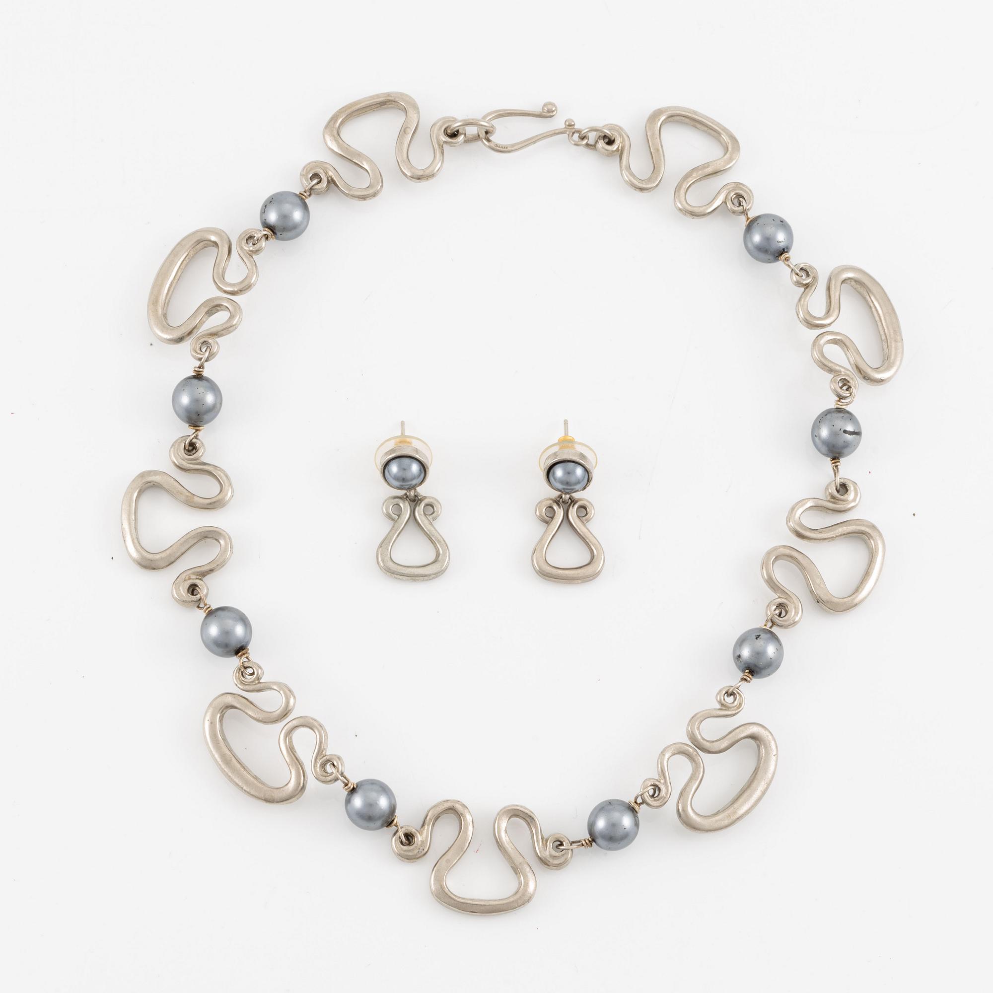 Estrid Ericson, after, necklace and earrings, "Meander Necklace", The Metropolitan Museum of Art.