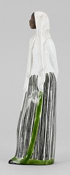 FIGURIN, stengods, Mari Simmulson, Upsala Ekeby, 1950-tal.