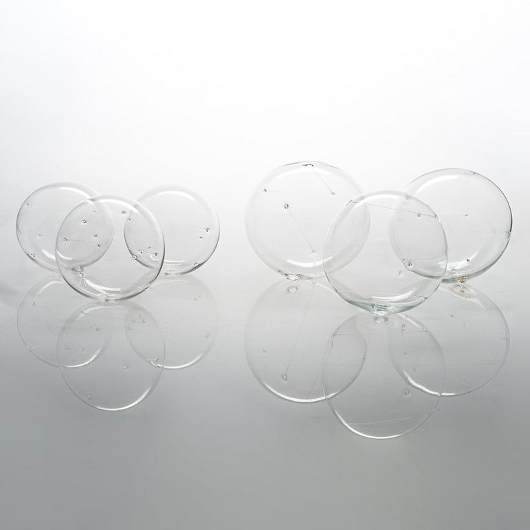 Timo Sarpaneva, Six 1960/1970's 'Sun balls' for Iittala.