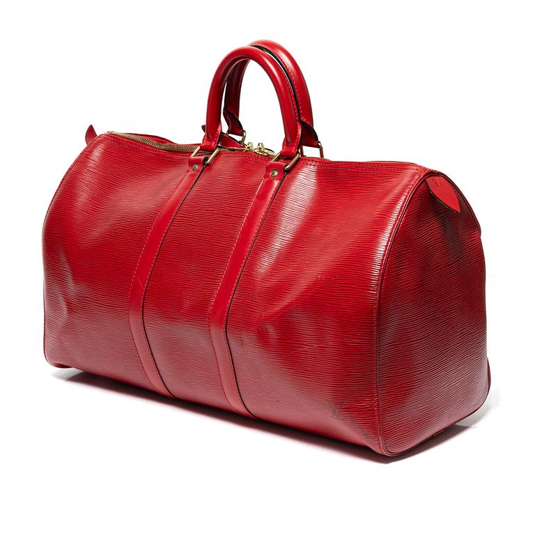 Louis Vuitton, Bag, "Keepall Epi 45".