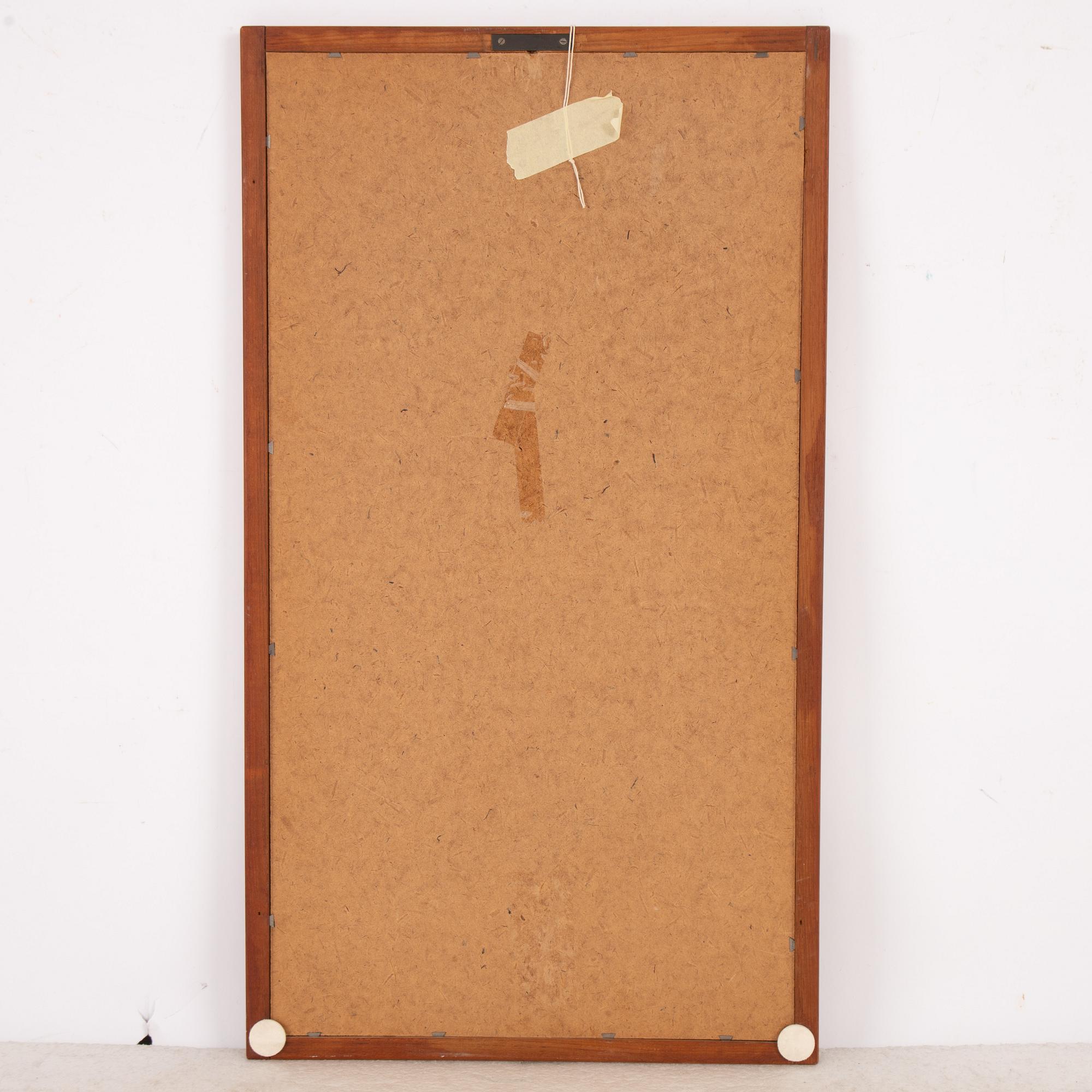 Aksel Kjersgaard, a mirror, Denmark, 1950s-60s.