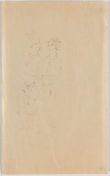 JOHANNES RIAN, 10 drawings and sketches.