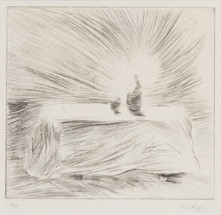 Evert Lundquist, Bordet.