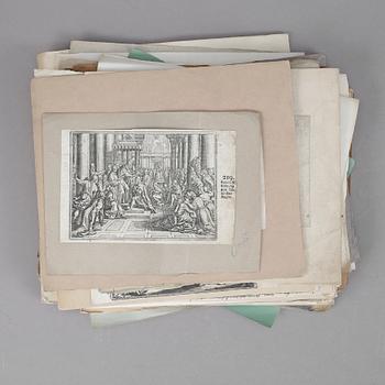GRAVYRER, ca 80 st, Matthäus Merian, die Historische Chronik "Theatrum Europaeum", 1618.