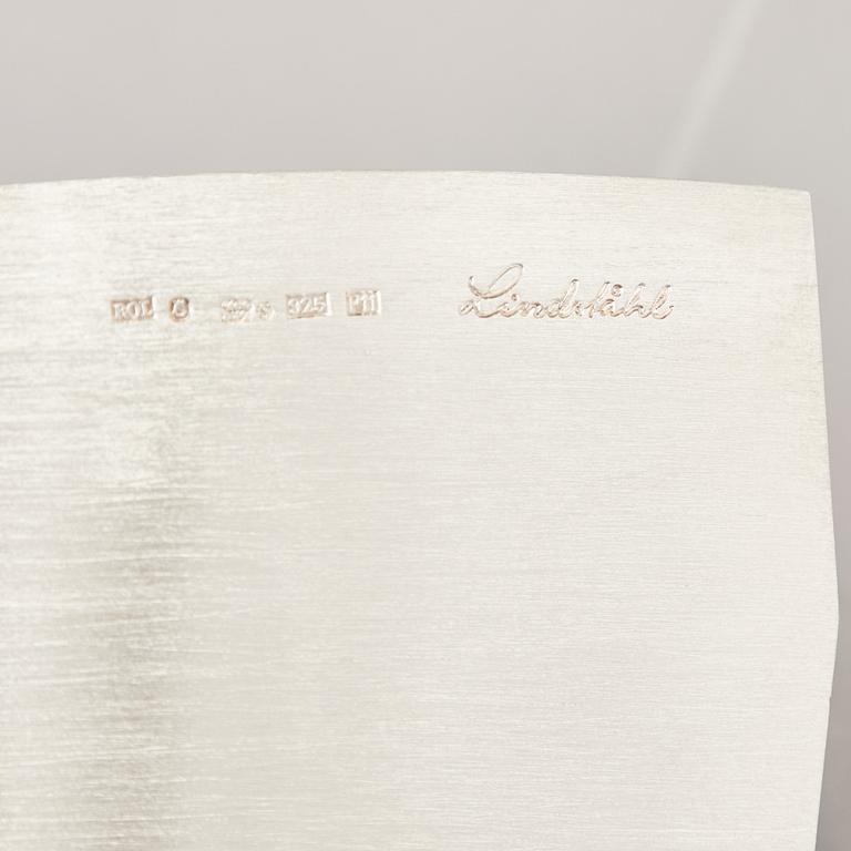 Rolf Lindståhl, skål, sterling silver, Stockholm 2013.