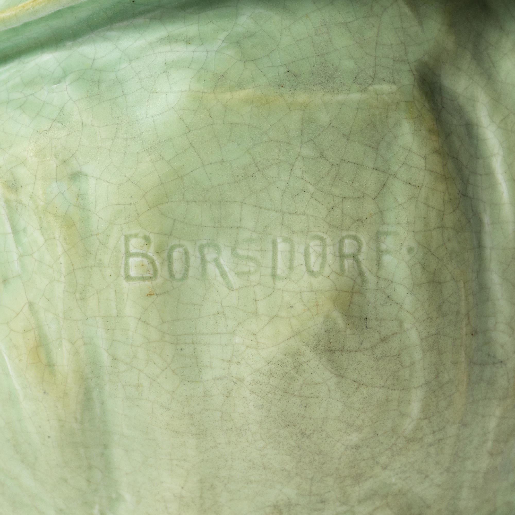 Ernst Borsdorf, an Art Nouveau vase, A Förster, Germany, early 20th century.