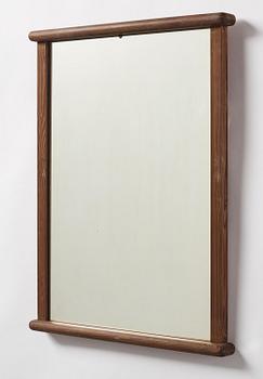 Axel Einar Hjorth, a stained pine "Sport" wall mirror, Nordiska Kompaniet, Sweden, 1930s.