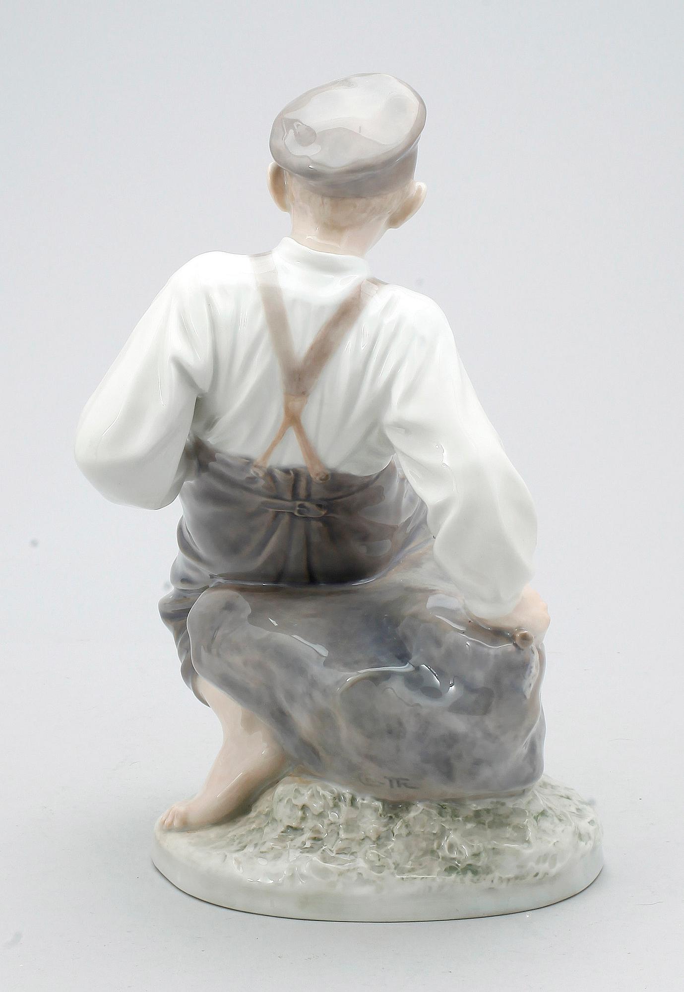 FIGURIN, porslin, Royal Copenhagen, Danmark.