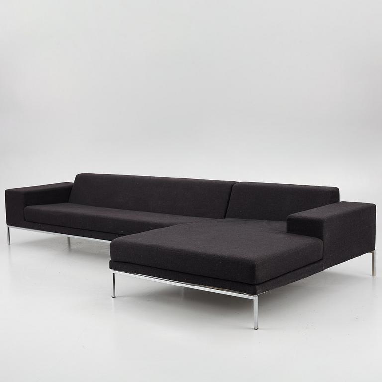 Eero Koivisto, a 'Hockney' sofa with divan, David Design, around 2000.