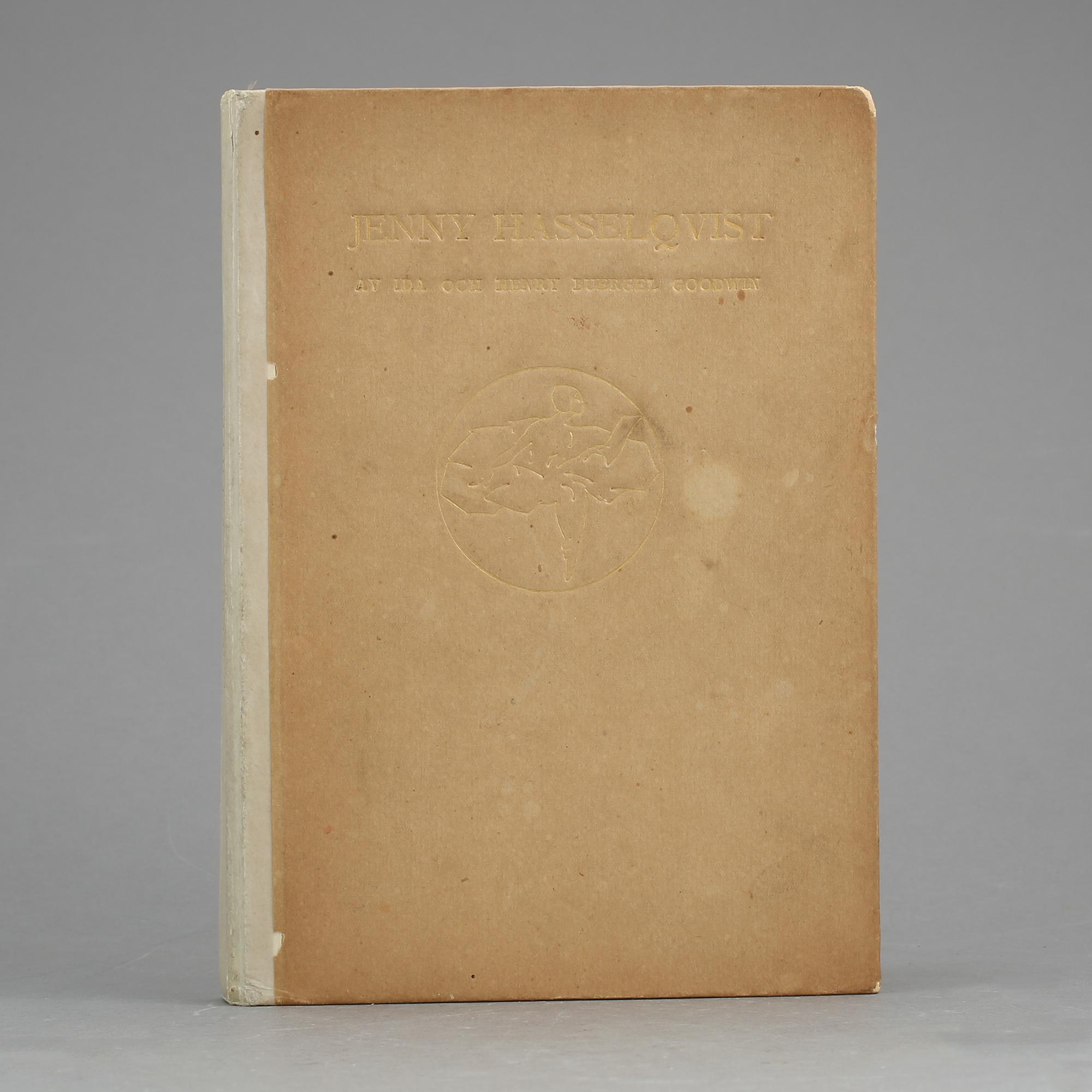 BOK, "Jenny Hasselqvist", Ida och Henry Buergel Goodwin, Lars Hökerbergs Förlag, Stockholm, 1918.