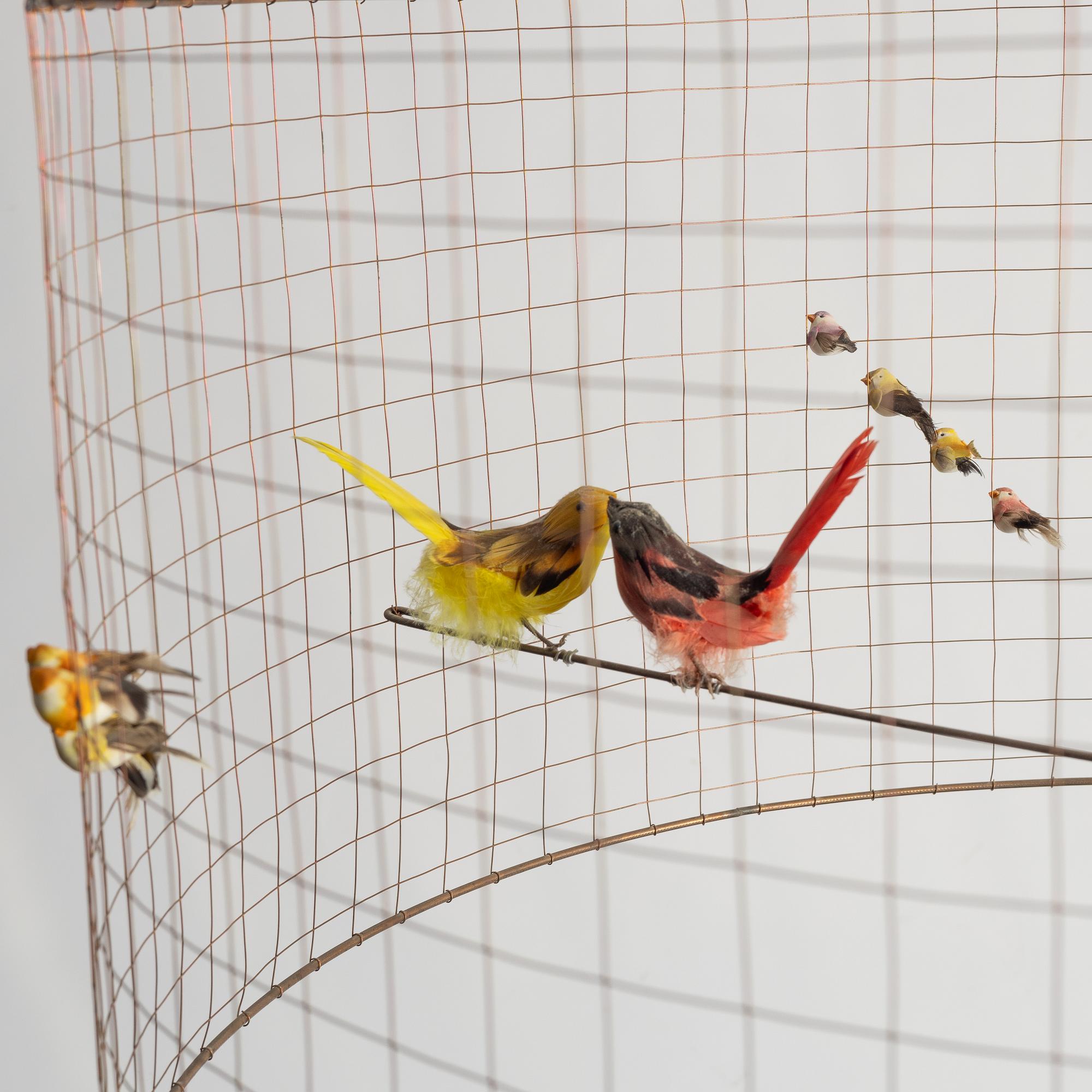 Mathieu Challieres, taklampa, "GrandVolière", Challiéres 2000-tal.