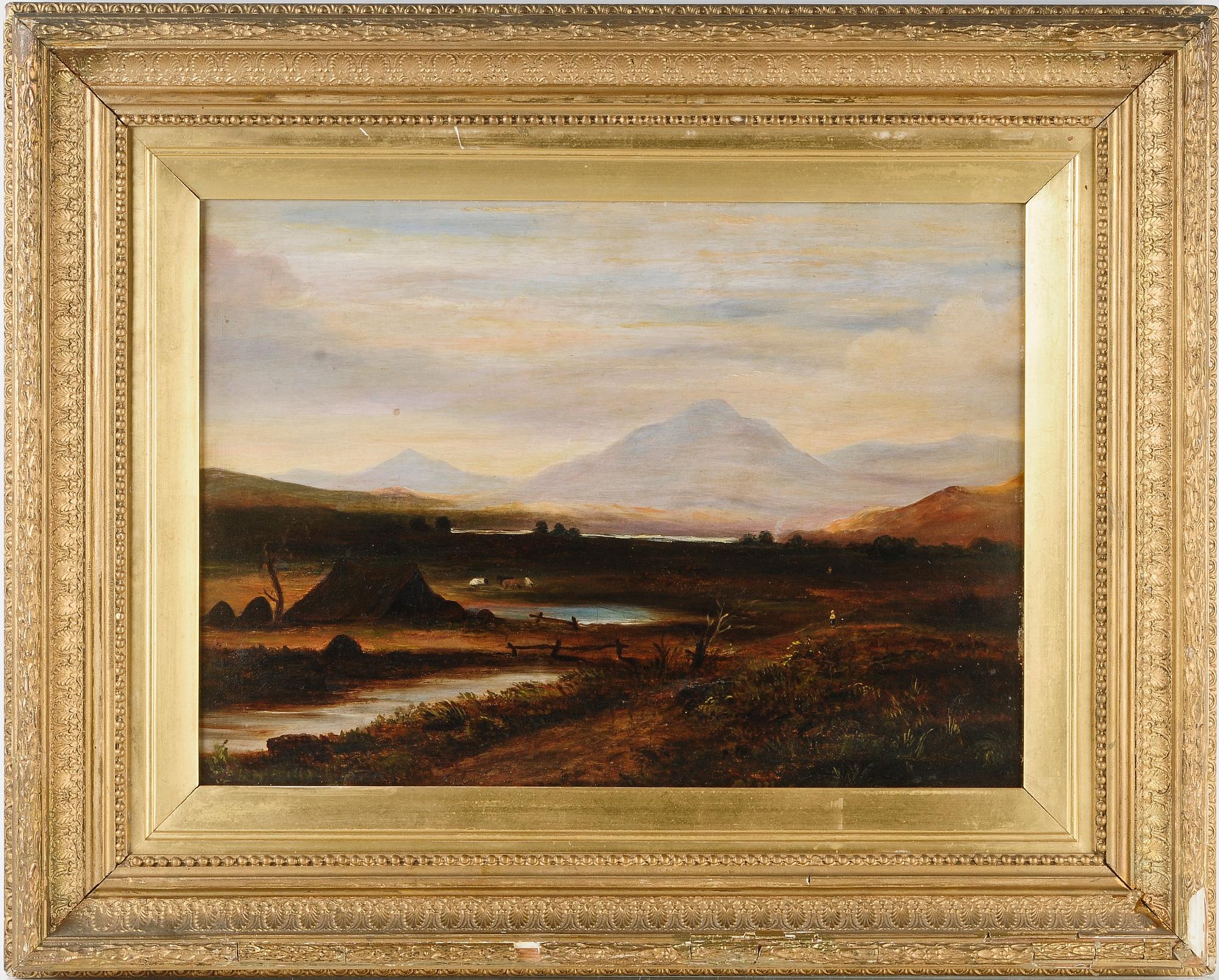 HORATIO MCCULLOCH, olja på duk, sign.
