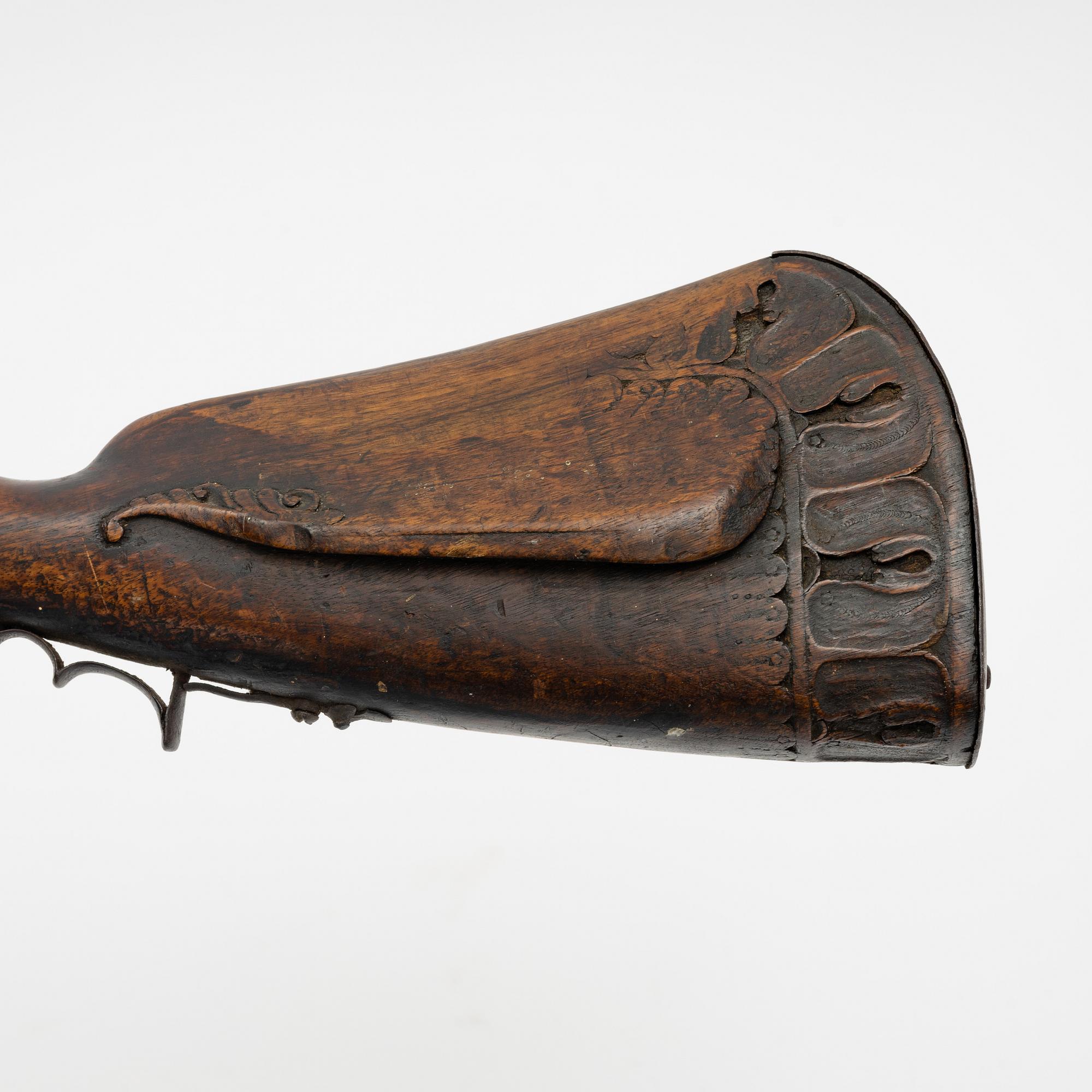 A percussion gun, early 19th Century.