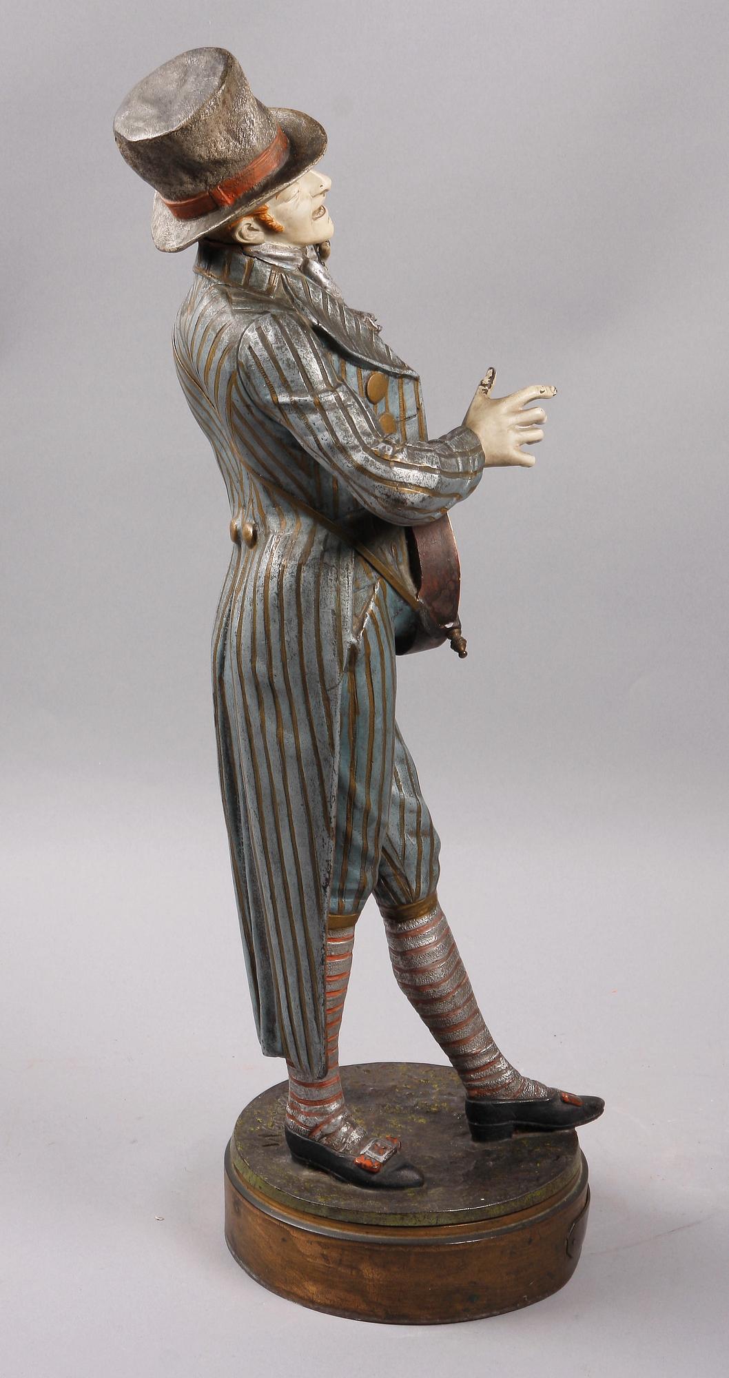 OKÄND KONSTNÄR, skulptur, metall, bär sign, 1900-tal.