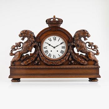 A mantel clock, early 20th Century.