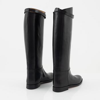 Hermès, stövlar, "Jumping leather riding boots", storlek 37½.