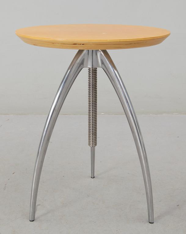 STOLAR, 3 st samt BORD, "Costes", Philippe Starck, Aleph, Driade. Italien.