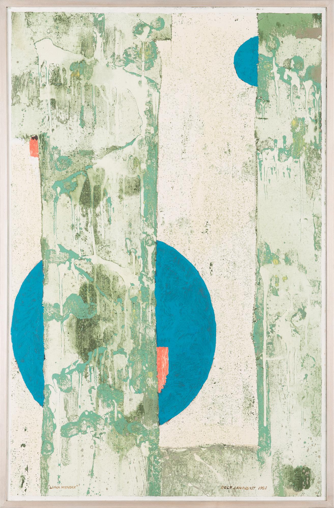 Rolf Sandqvist, oil on canvas, signed and dated 1983.