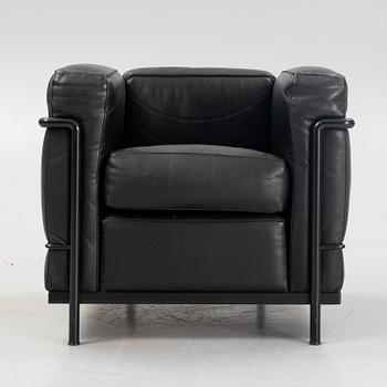 Le Corbusier,  Pierre Jeanneret & Charlotte Perriand, a 'LC2' easychair, Cassina.