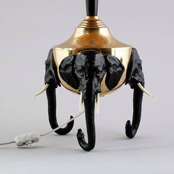 BORDSLAMPA, 1900-talets mitt.
