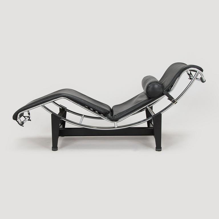 Charlotte Perriand & Le Corbusier, an 'LC4' lounge chair, Cassina, Italy.