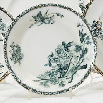 Gustavsberg, a 64-piece dinner service, 'Wexiö Guld', early 20th century.
