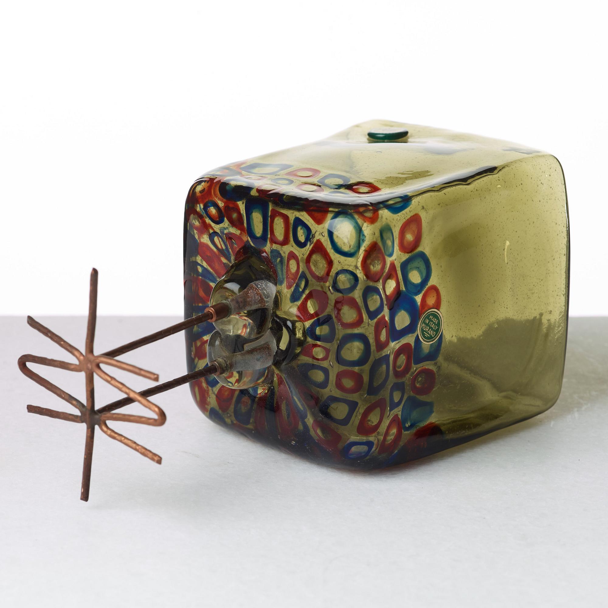 Alessandro Pianon, fågel, "Pulcino", Vistosi, Italien, 1960-tal, modell S191.