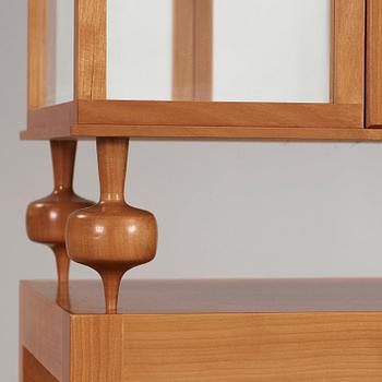 Josef Frank, a cherry showcase cabinet, Svenskt Tenn, model 2077.