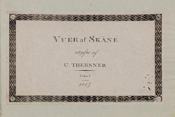 "VUER AF SKÅNE" AV U.THERSNER, 1817.