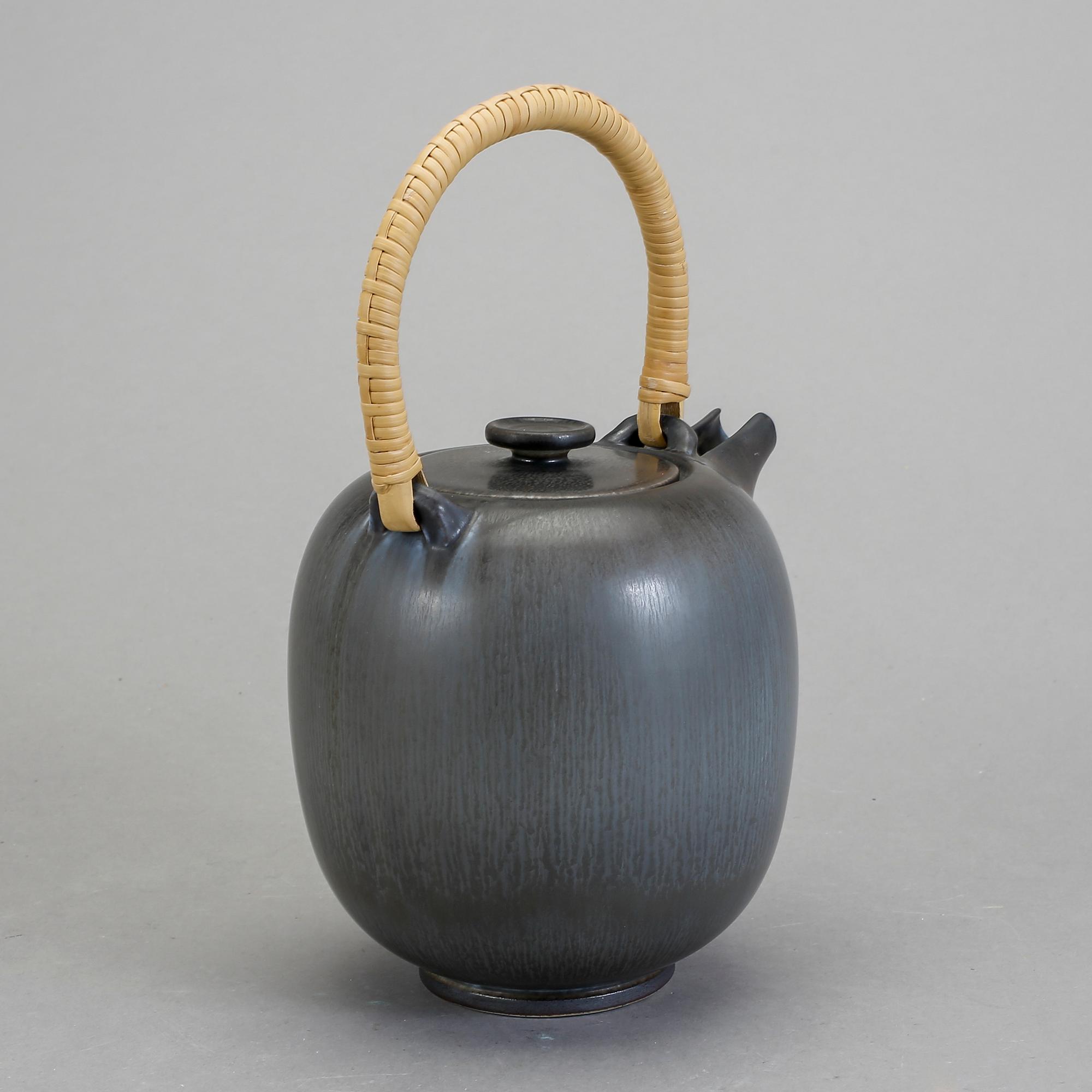 TEKANNA, stengods. Berndt Friberg, Gustavsberg studio, 1960-tal.