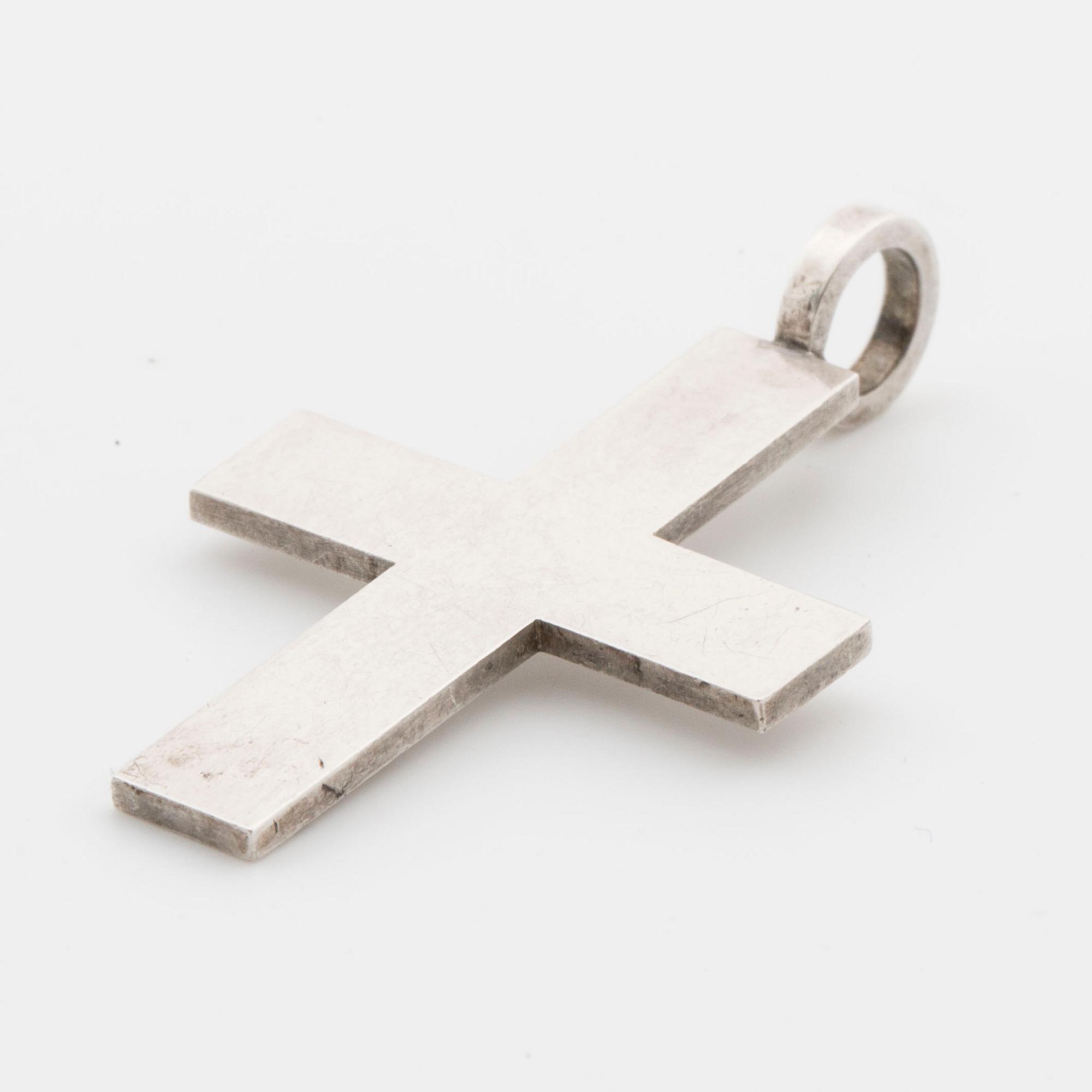 WIWEN NILSSON, A silver pendant Lund 1958.