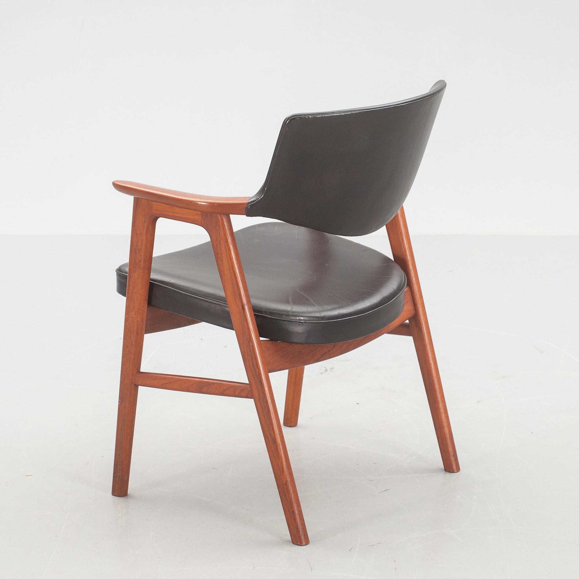 KARMSTOL, Erik Kirkegaard, Höng Stolefabrik, Danmark, märkt.