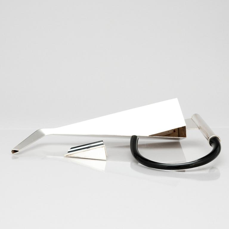 Karlheinz Sauer, kanna, egen studio, Kalmar 2016, sterling silver.