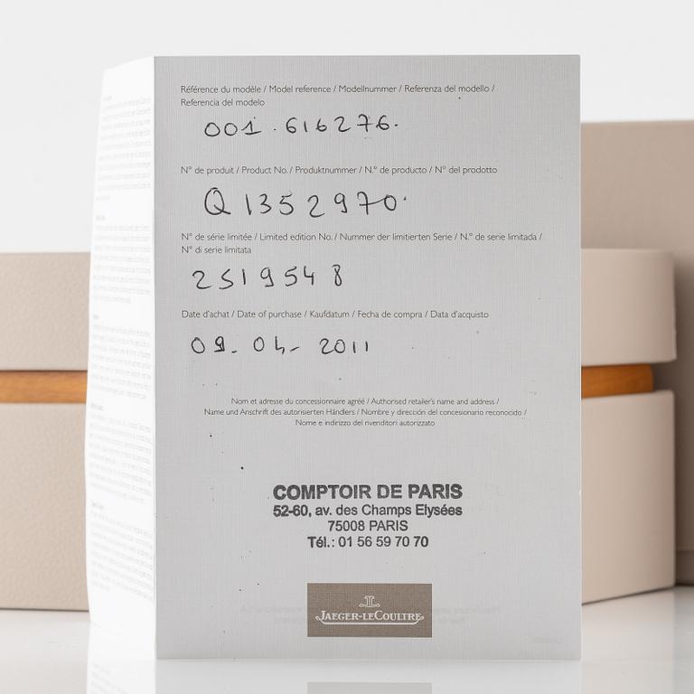 Jaeger-LeCoultre, Master Grande Ultra Thin, wristwatch, 40 mm.