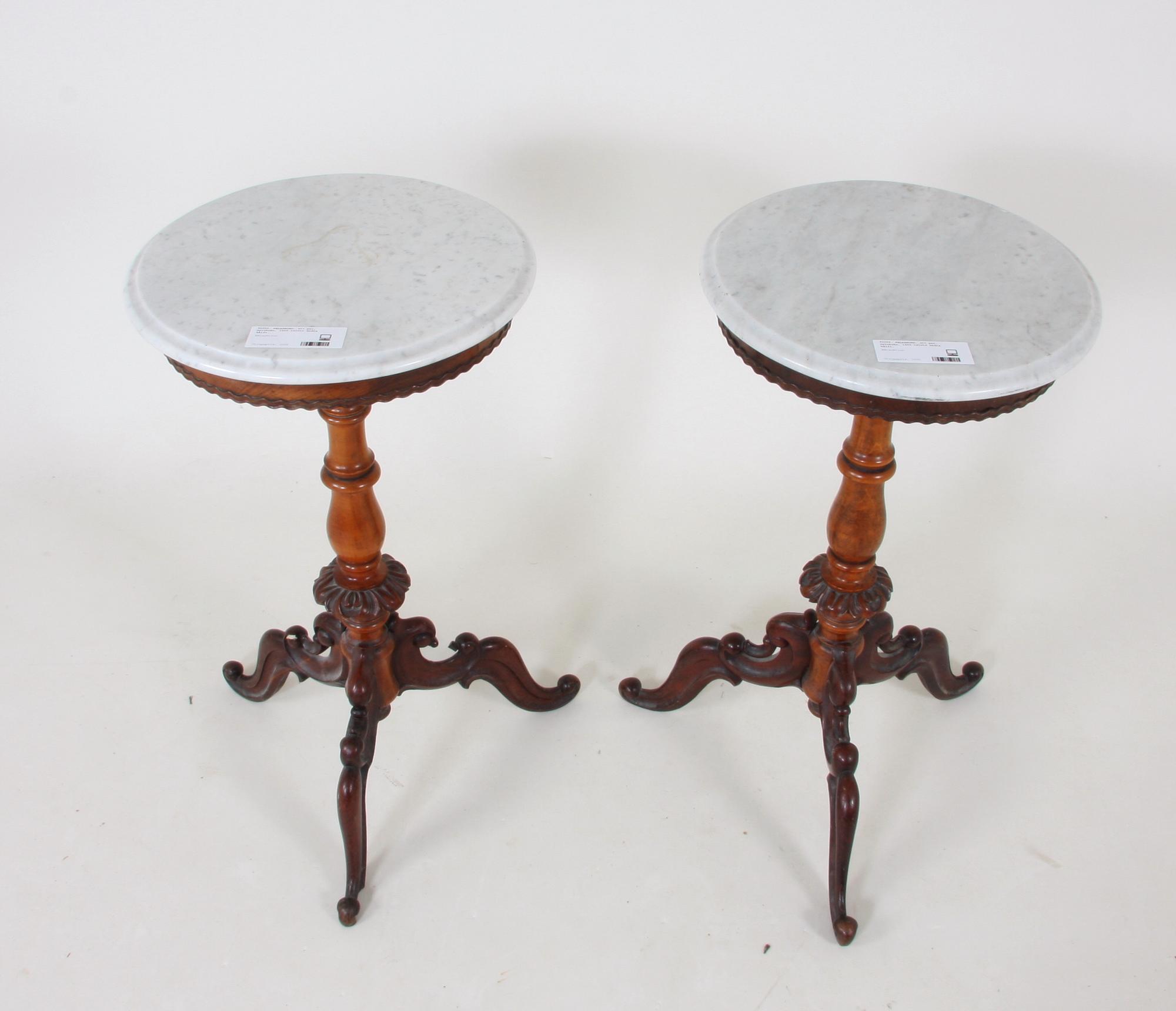 PELARBORD, ett par, nyrokoko, 1800-talets andra hälft.