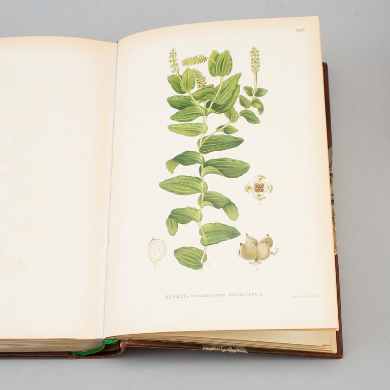 A set of three books, "Bilder ur Nordens Flora", CAM Lindman.