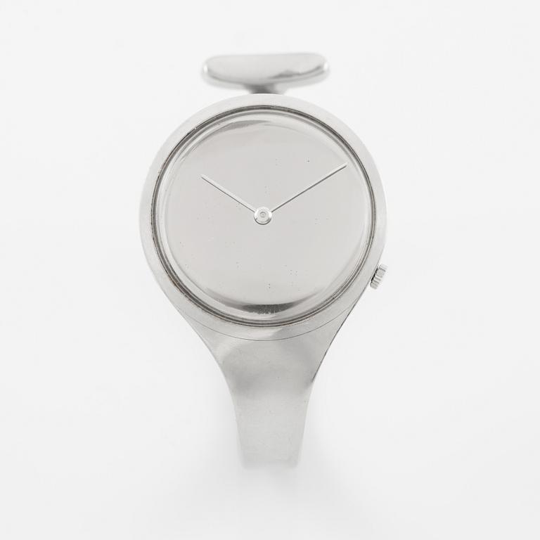 Georg Jensen, "L.U.Chopard & Cie", design Vivianna Torun Bülow-Hübe , armbandsur, 33 mm.