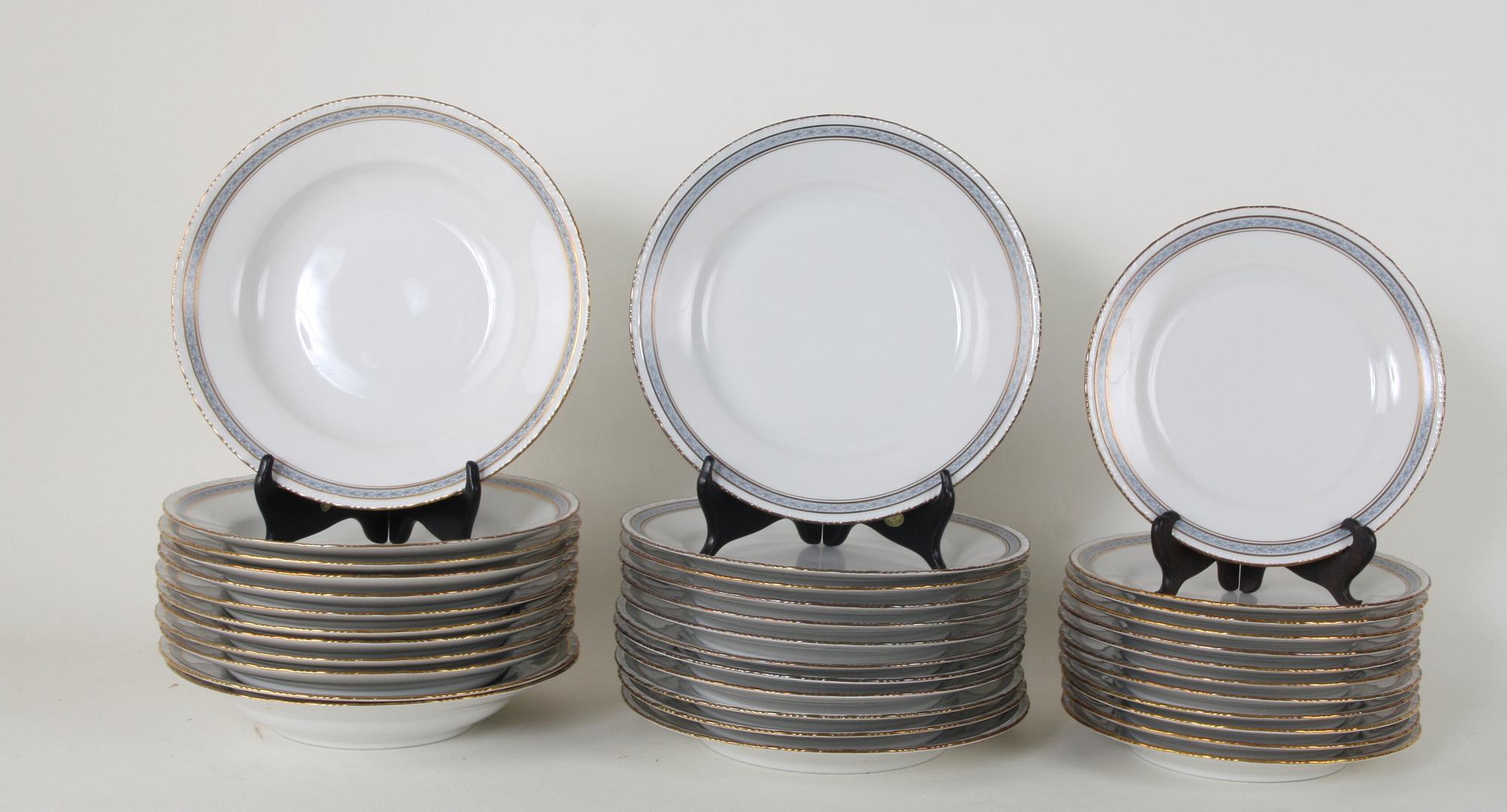 MATSERVIS, 46 delar, porslin, Rörstrand.