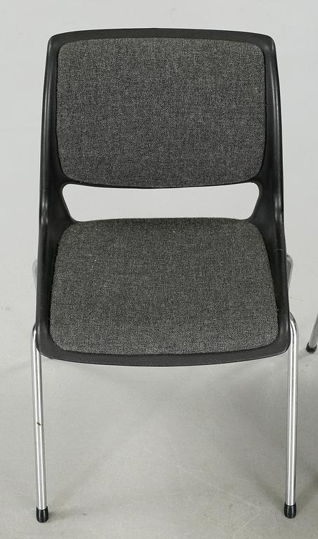 Six "R-48" chairs by Bendt Winge, Norway, second half of the 20th century.