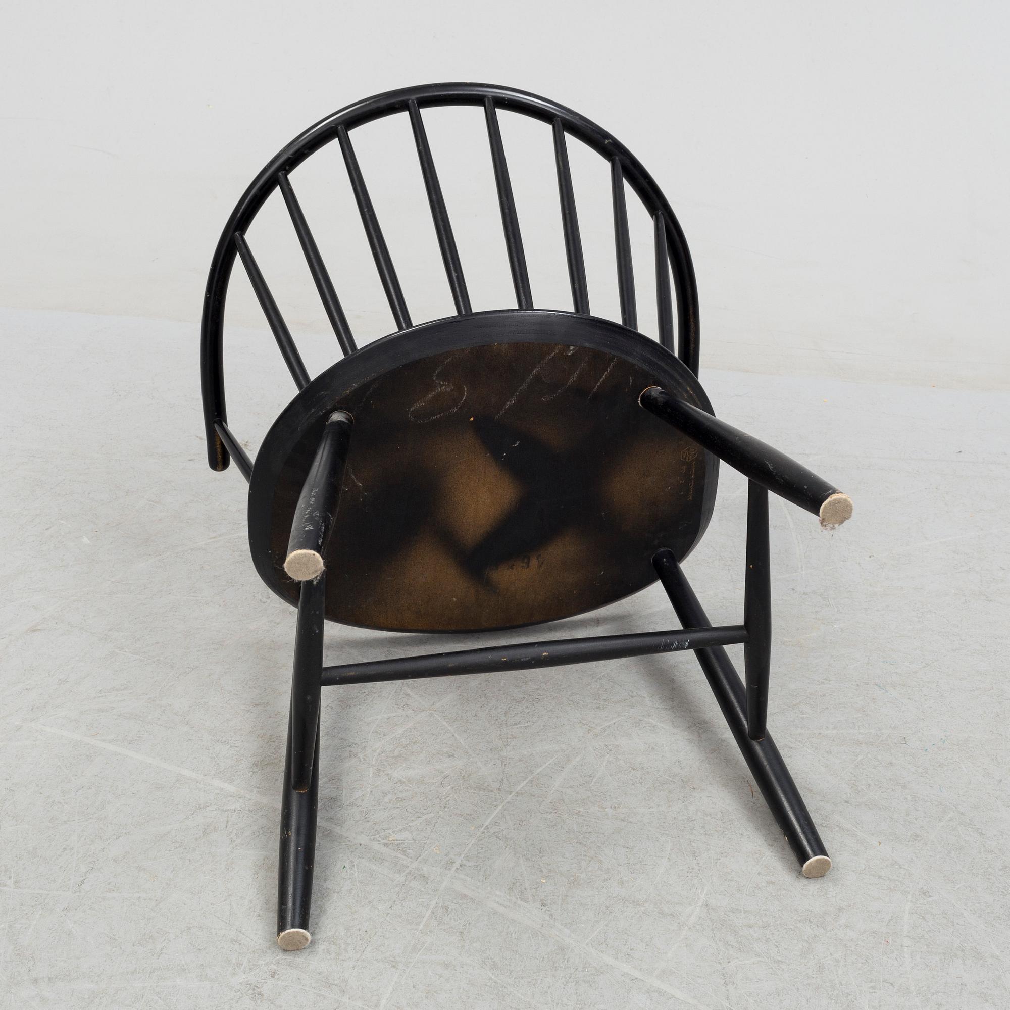 EJVIND A. JOHANSSON, armchair, "J64", FDB Möbler, Denmark.